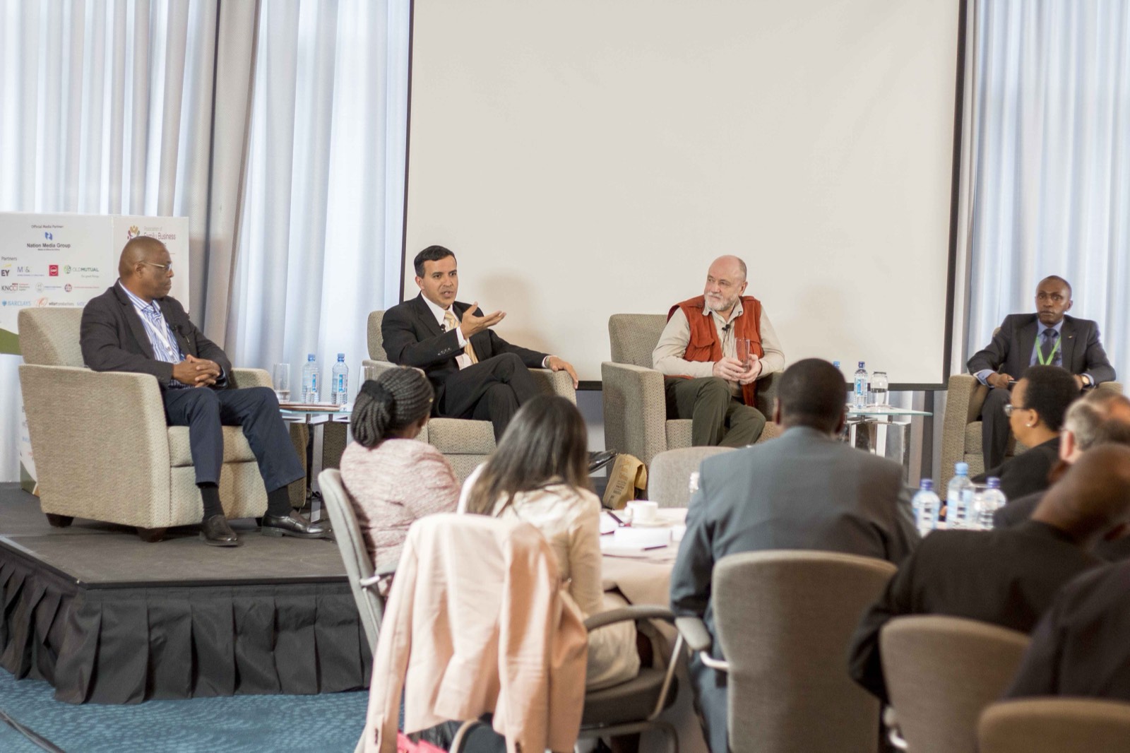 Family business panel in conversation at the 2015 conference