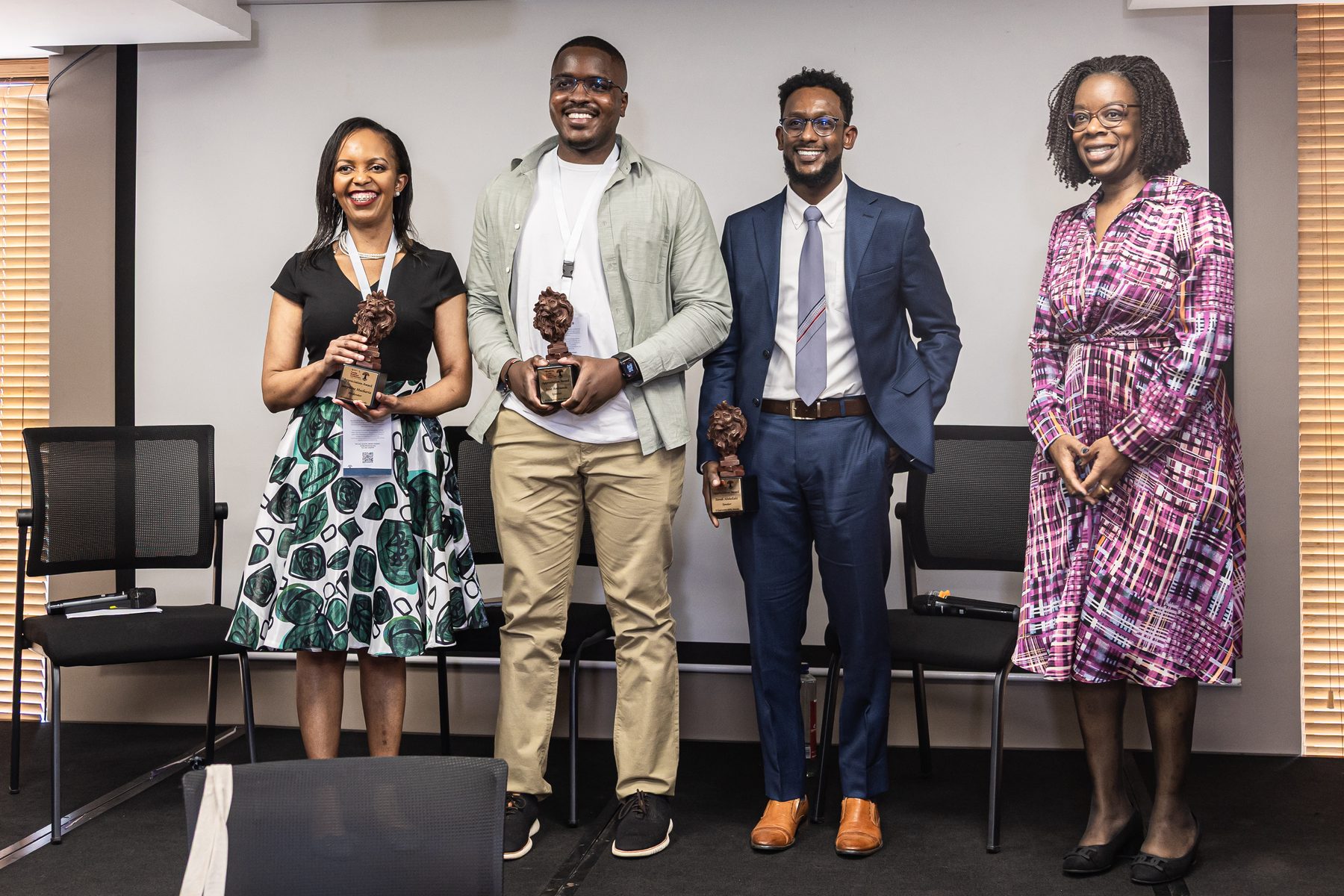 Award winners on stage at the Family Business Conference 2025